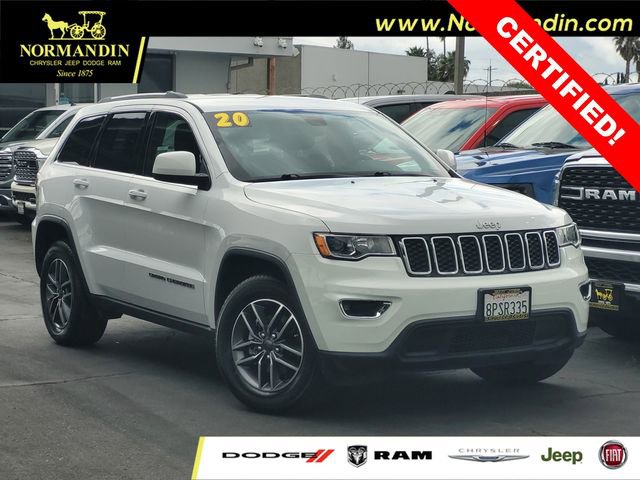 Certified 2020 Jeep Grand Cherokee Laredo w/ 18" Wheel & 8.4" Radio Group image 1