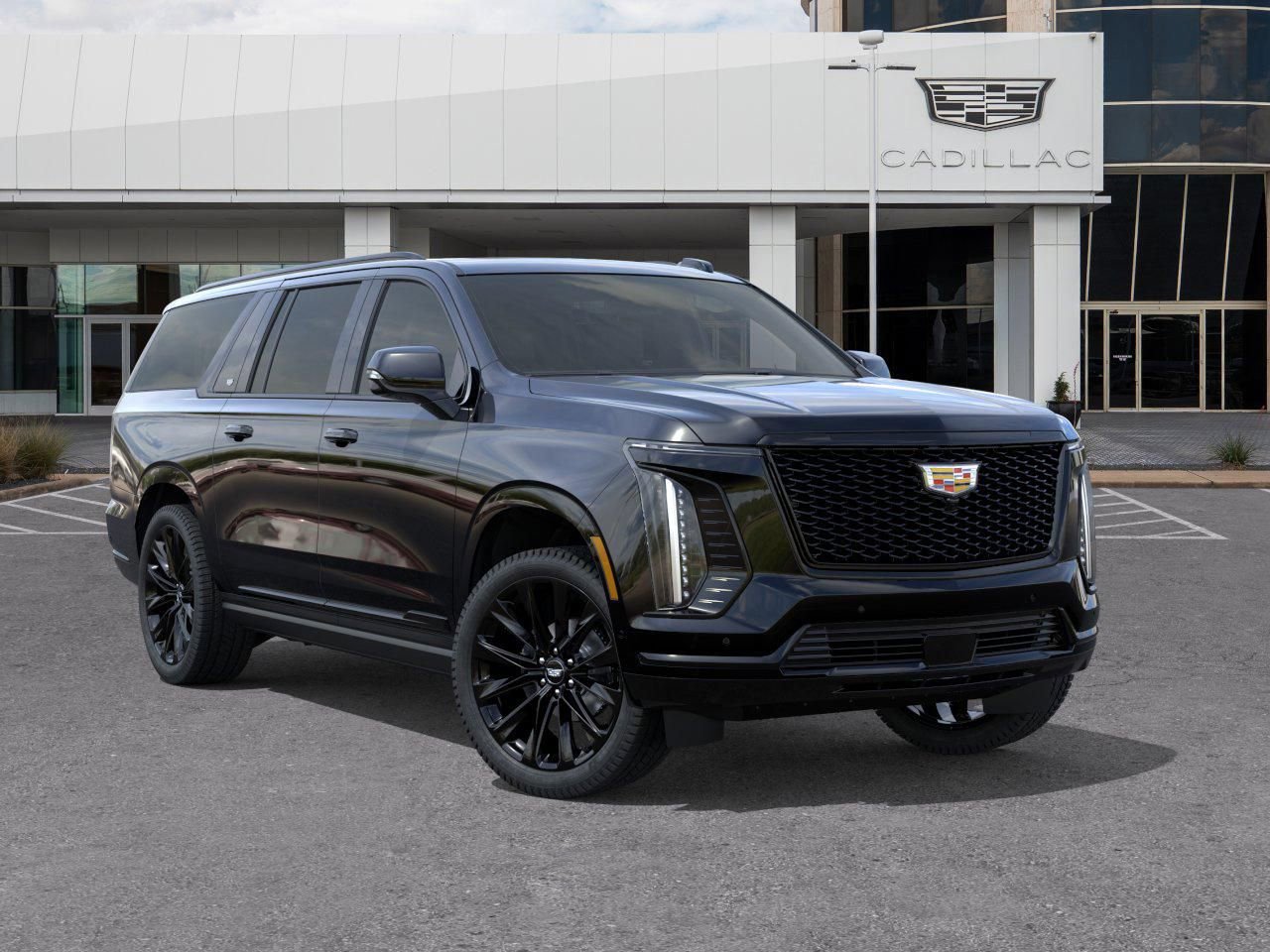 New 2026 Cadillac Escalade ESV Platinum Sport w/ LPO, ONYX Package AWD/4WD image 7