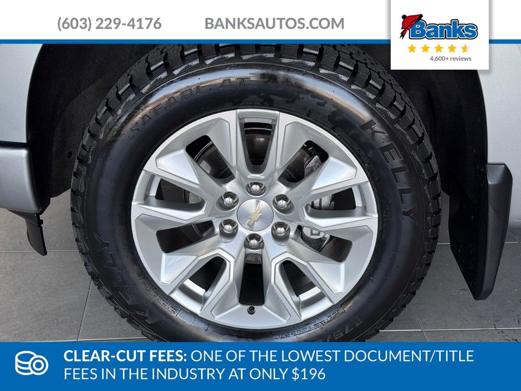 Certified 2023 Chevrolet Silverado 1500 Custom w/ LPO, Dark Essentials Package AWD/4WD image 4