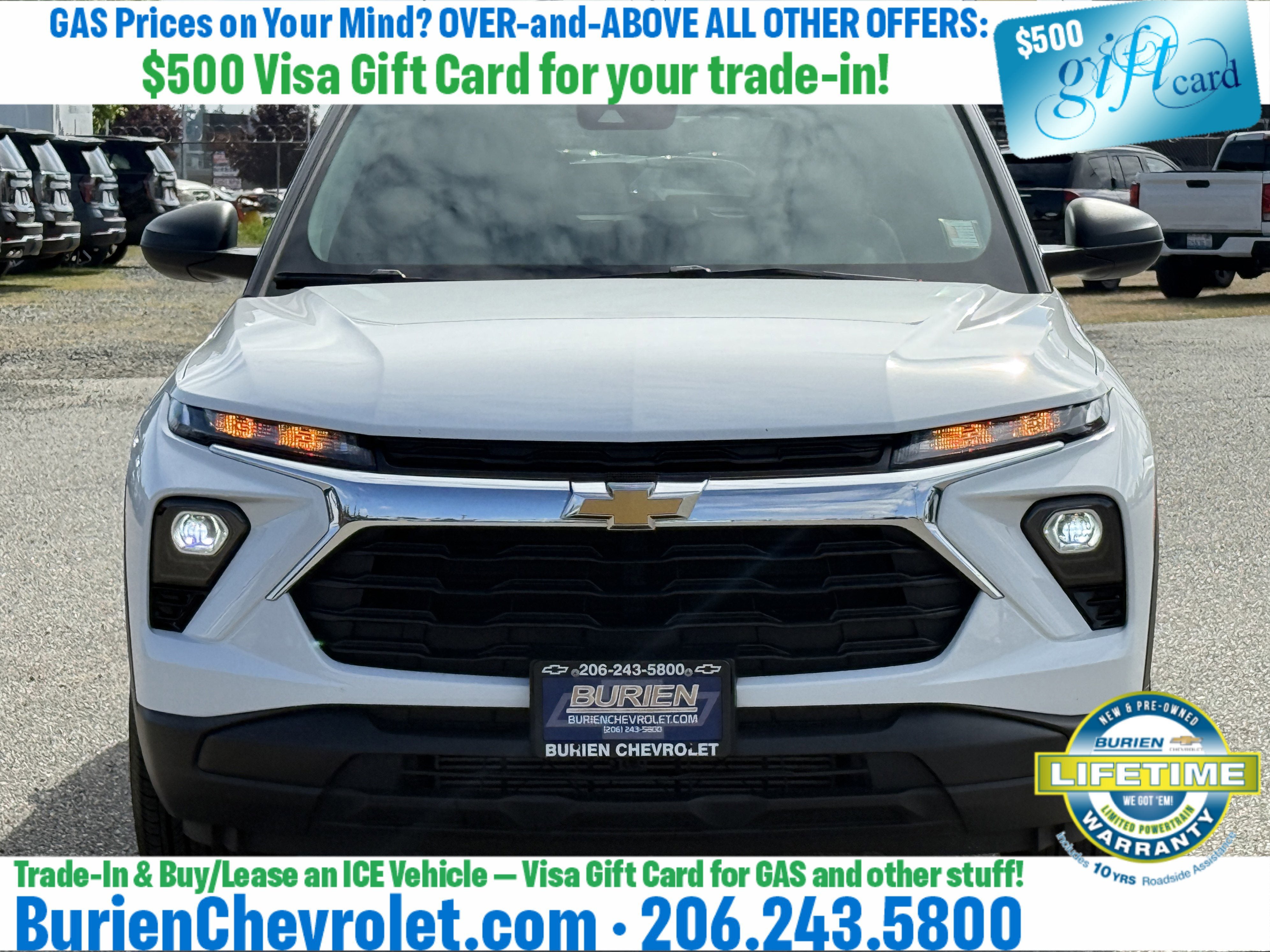 Used 2024 Chevrolet TrailBlazer LS w/ LS Convenience Package FWD image 8