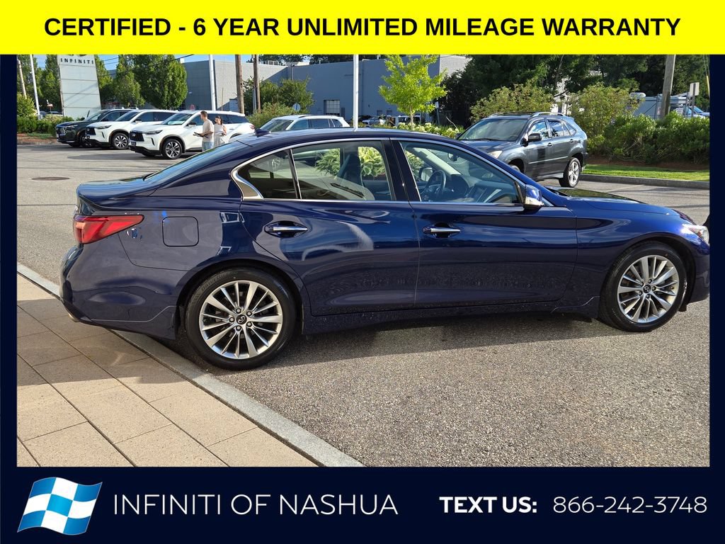 Certified 2023 INFINITI Q50 Luxe w/ Cargo Package AWD/4WD image 13