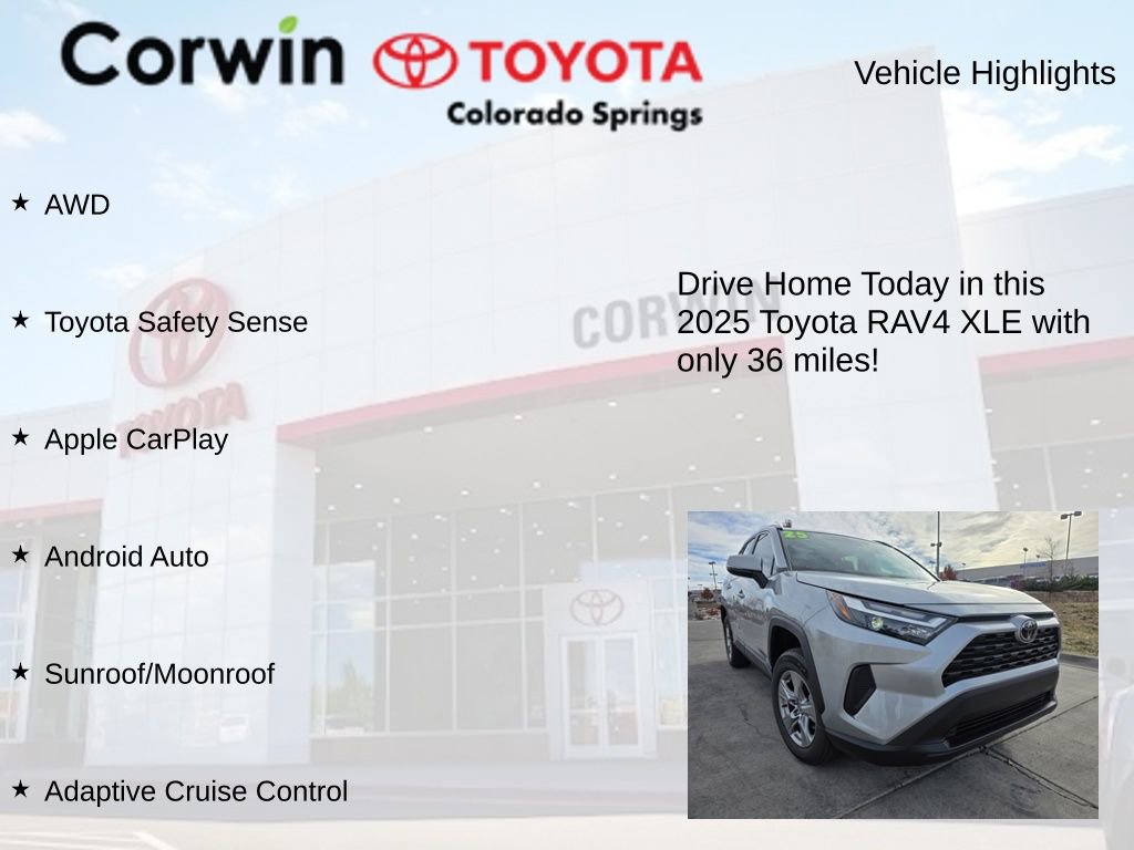Used 2025 Toyota RAV4 XLE image 7