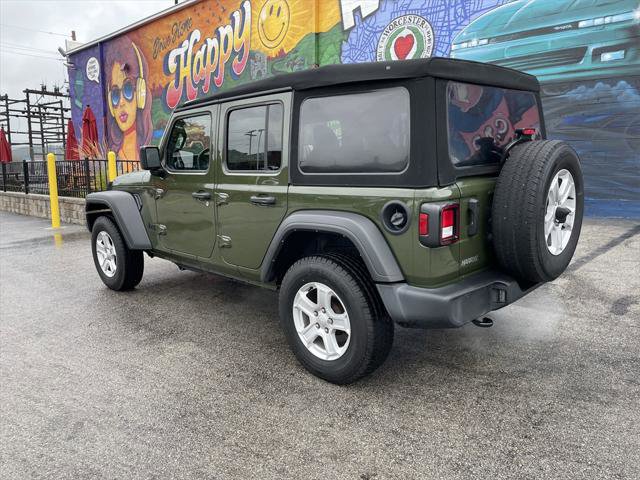Certified 2021 Jeep Wrangler Unlimited Sport image 3
