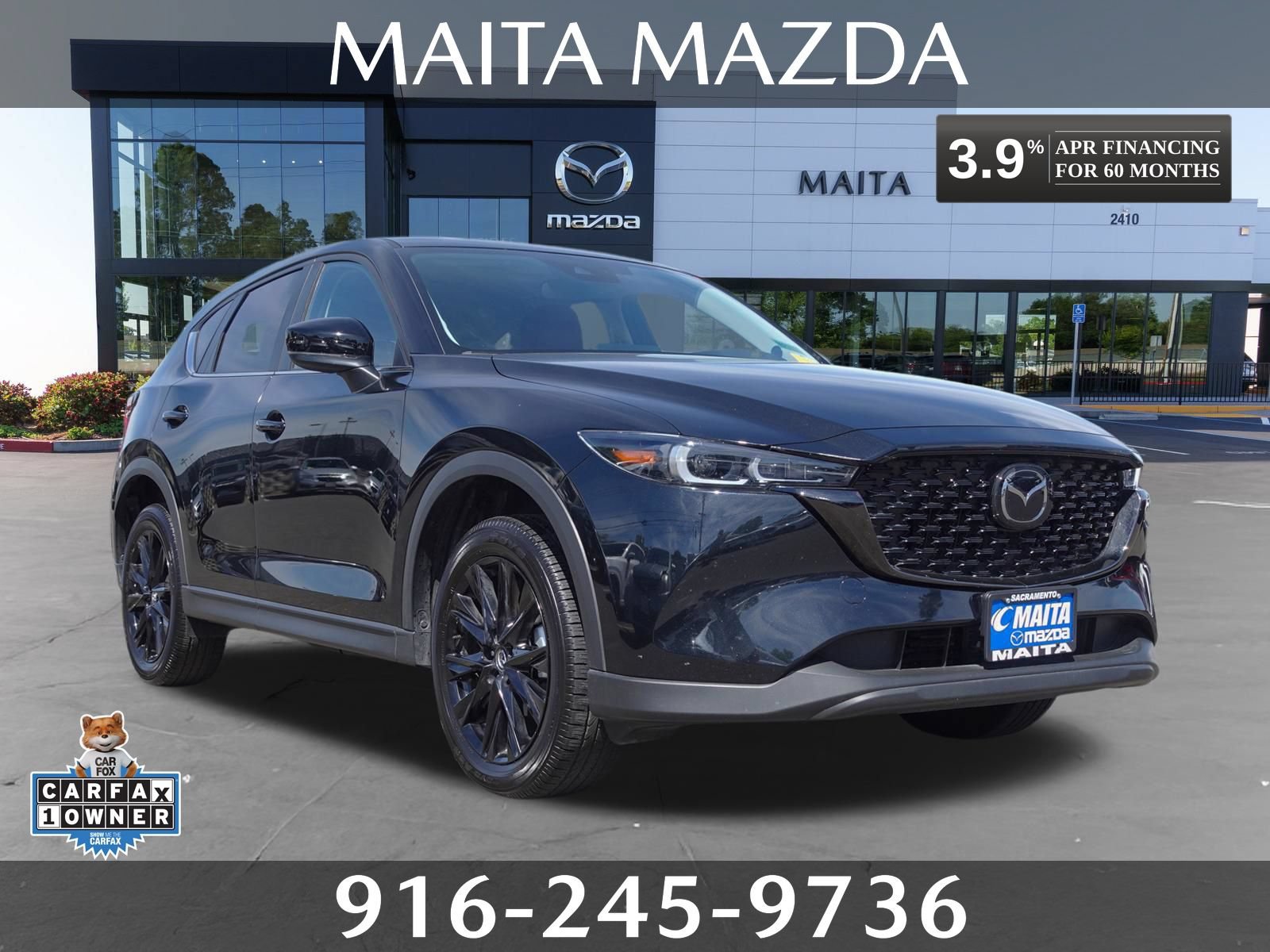 Certified 2025 MAZDA CX-5 Carbon Edition