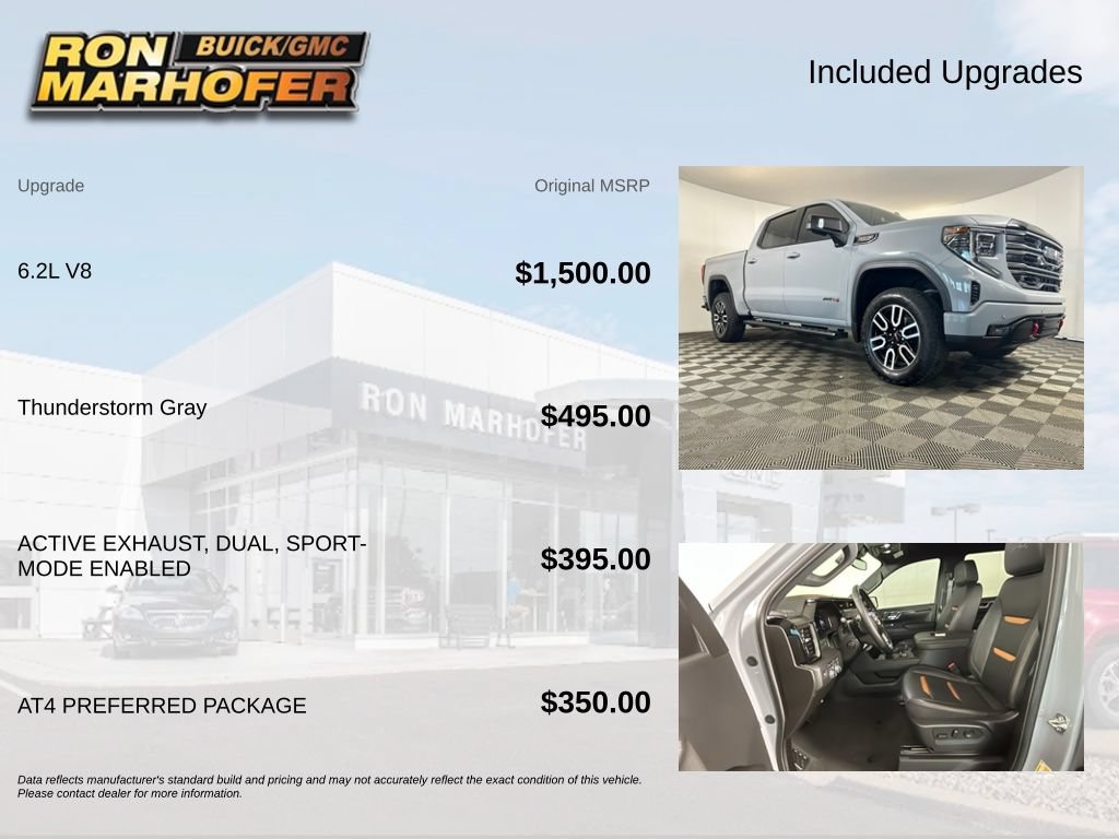 Used 2025 GMC Sierra 1500 AT4 w/ AT4 Preferred Package AWD/4WD image 6