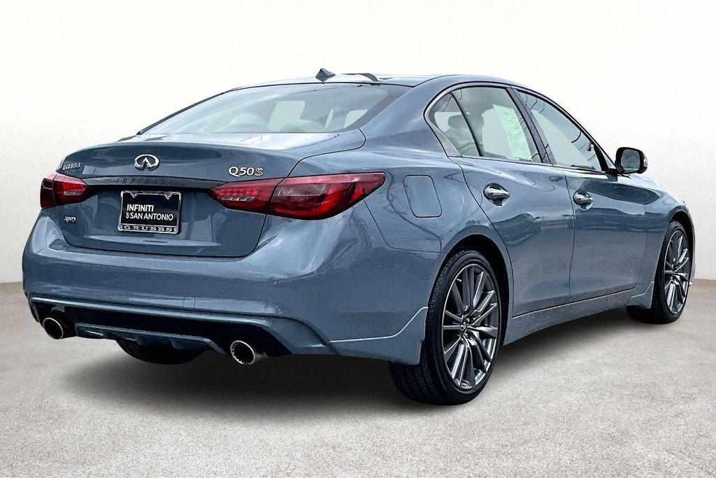 Certified 2023 INFINITI Q50 Red Sport 400 image 2