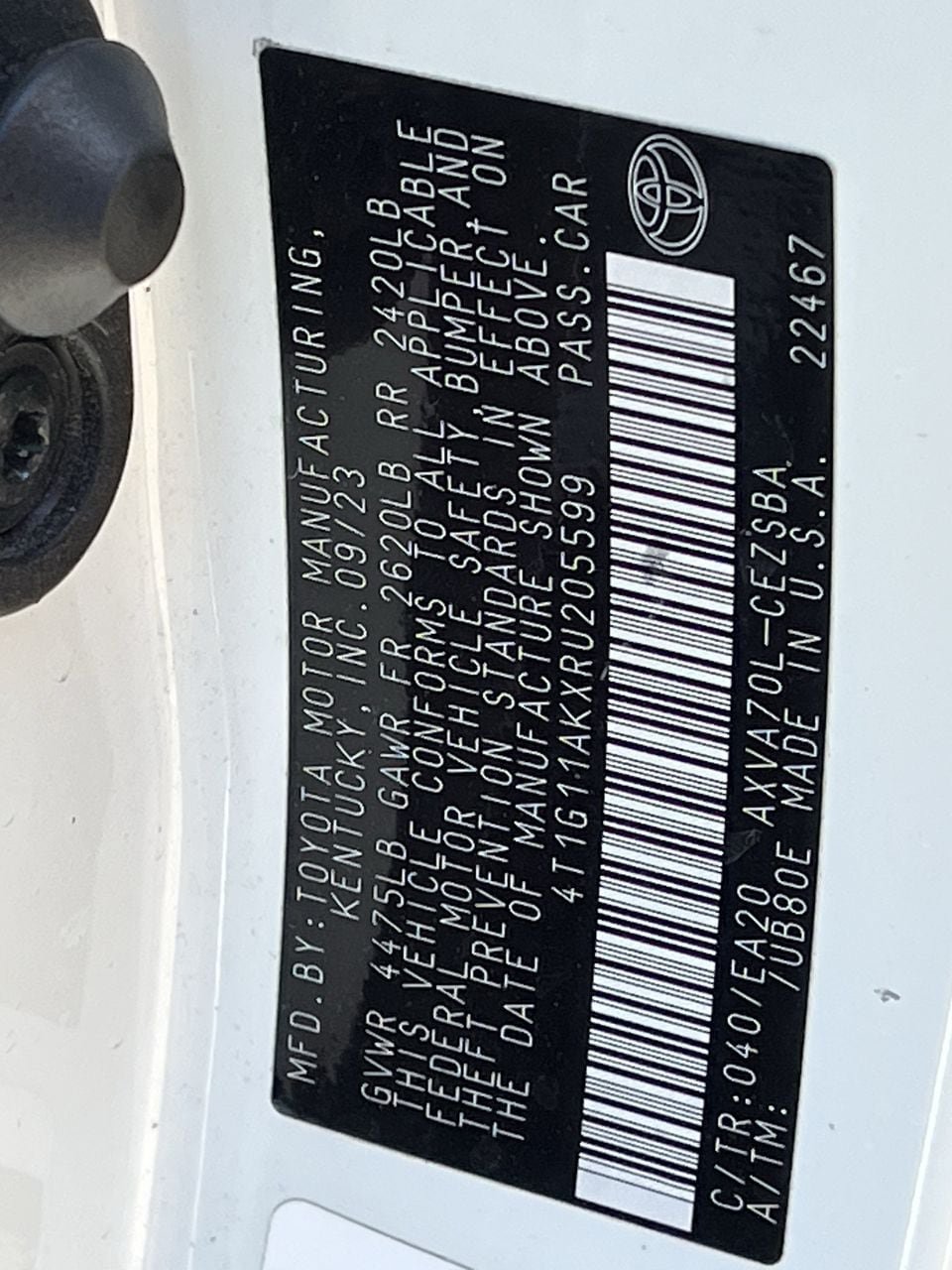 Used 2024 Toyota Camry SE FWD image 28