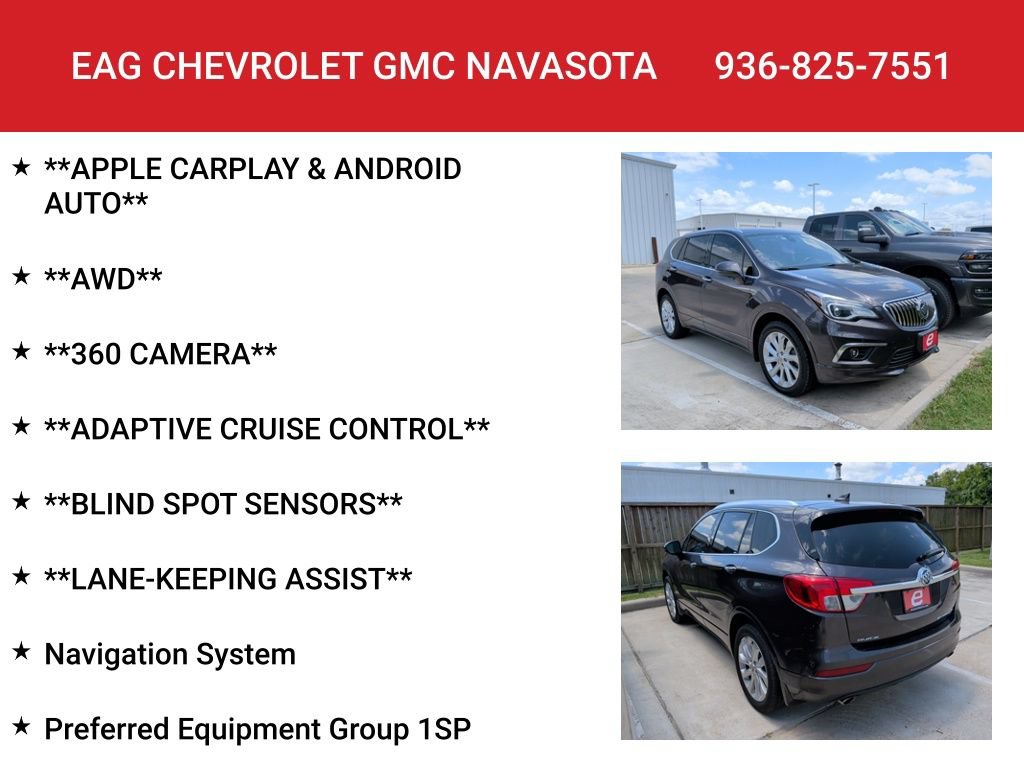 Used 2018 Buick Envision Premium w/ Driver Confidence Package AWD/4WD image 8