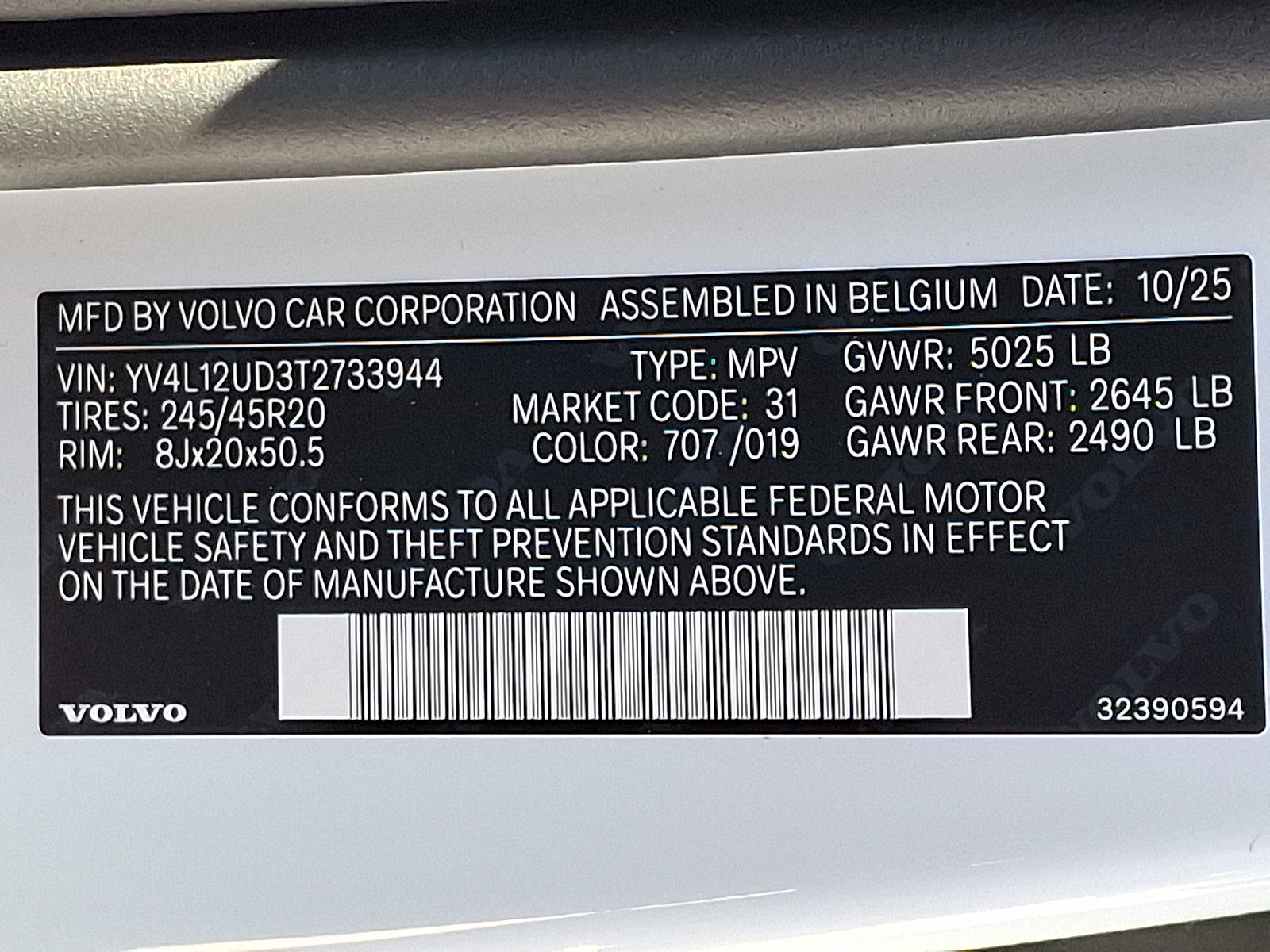 New 2026 Volvo XC40 B5 Ultra w/ Climate Package AWD/4WD image 13