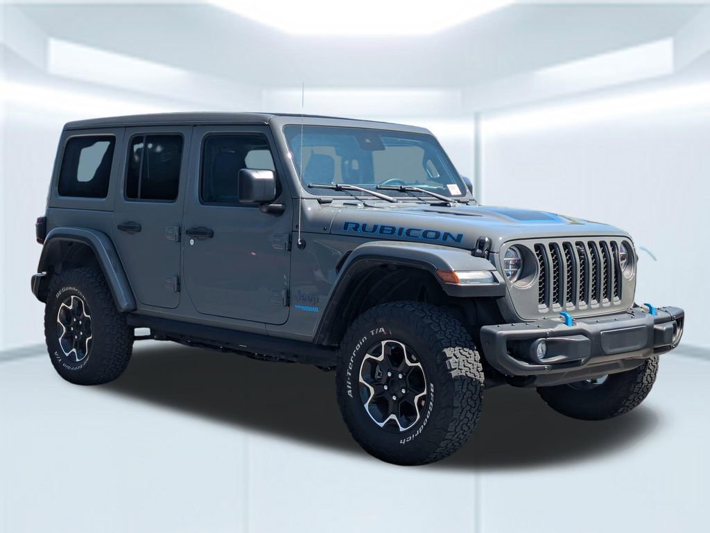 Used 2021 Jeep Wrangler Unlimited Rubicon 4xe w/ Steel Bumper Group image 7