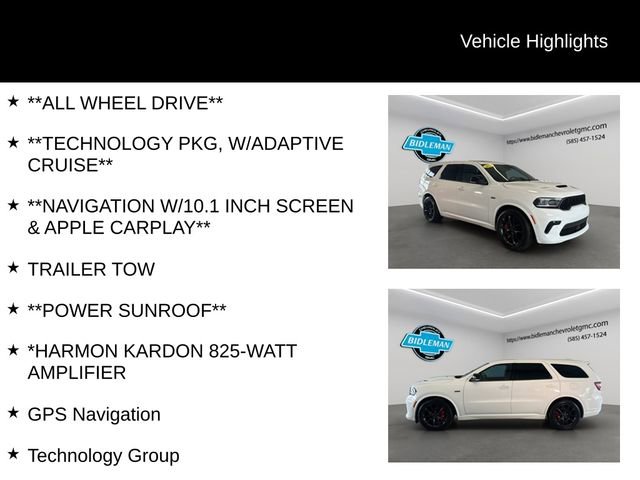 Used 2021 Dodge Durango SRT w/ Technology Group image 10