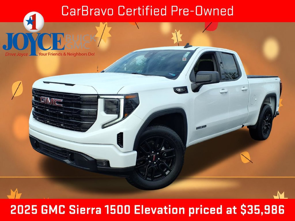 Certified 2025 GMC Sierra 1500 Elevation AWD/4WD 360° Tour