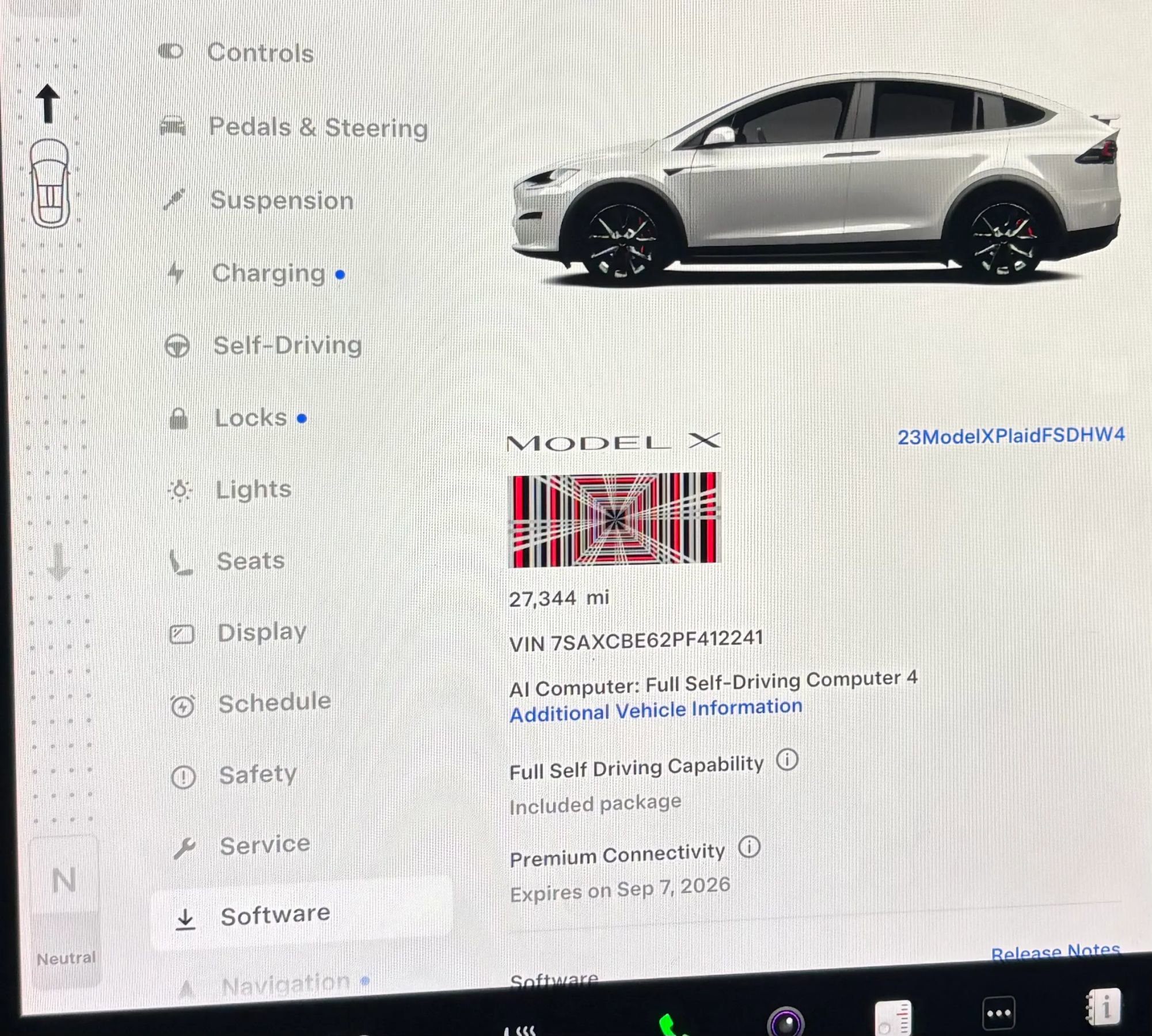 Used 2023 Tesla Model X Plaid AWD/4WD image 10
