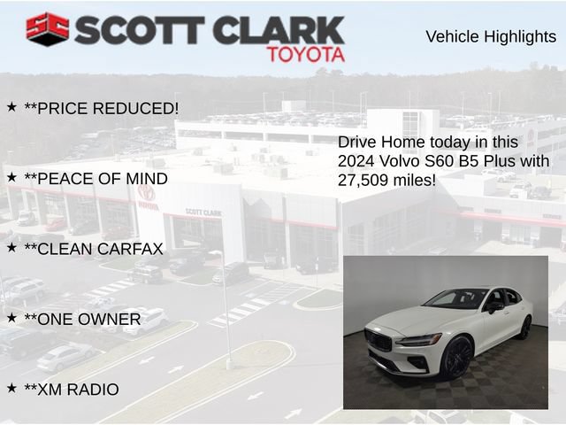 Used 2024 Volvo S60 B5 Plus w/ Climate Package AWD/4WD image 8
