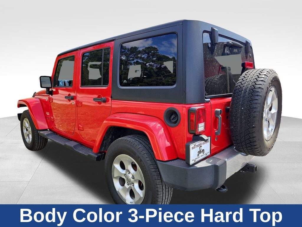 Used 2015 Jeep Wrangler Unlimited Sahara w/ Dual Top Group image 4