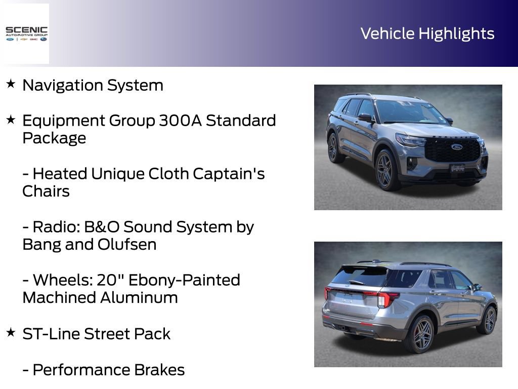Used 2026 Ford Explorer ST-Line w/ ST-Line Street Pack AWD/4WD image 5