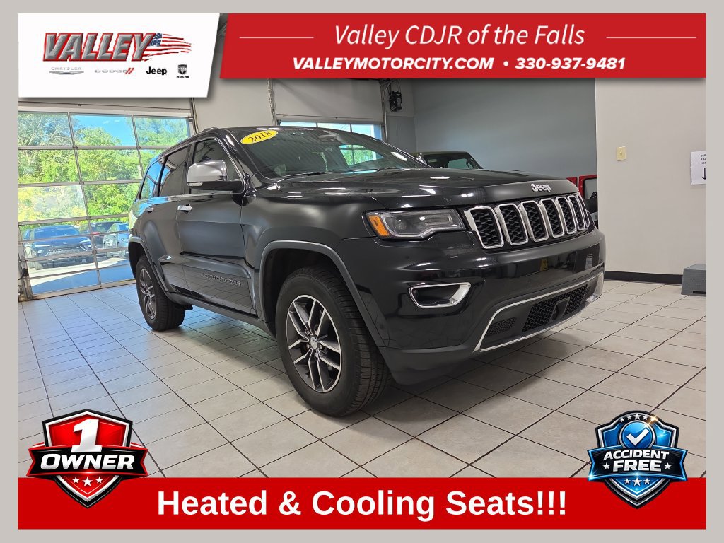 Used 2018 Jeep Grand Cherokee Limited w/ Luxury Group II AWD/4WD 360° Tour