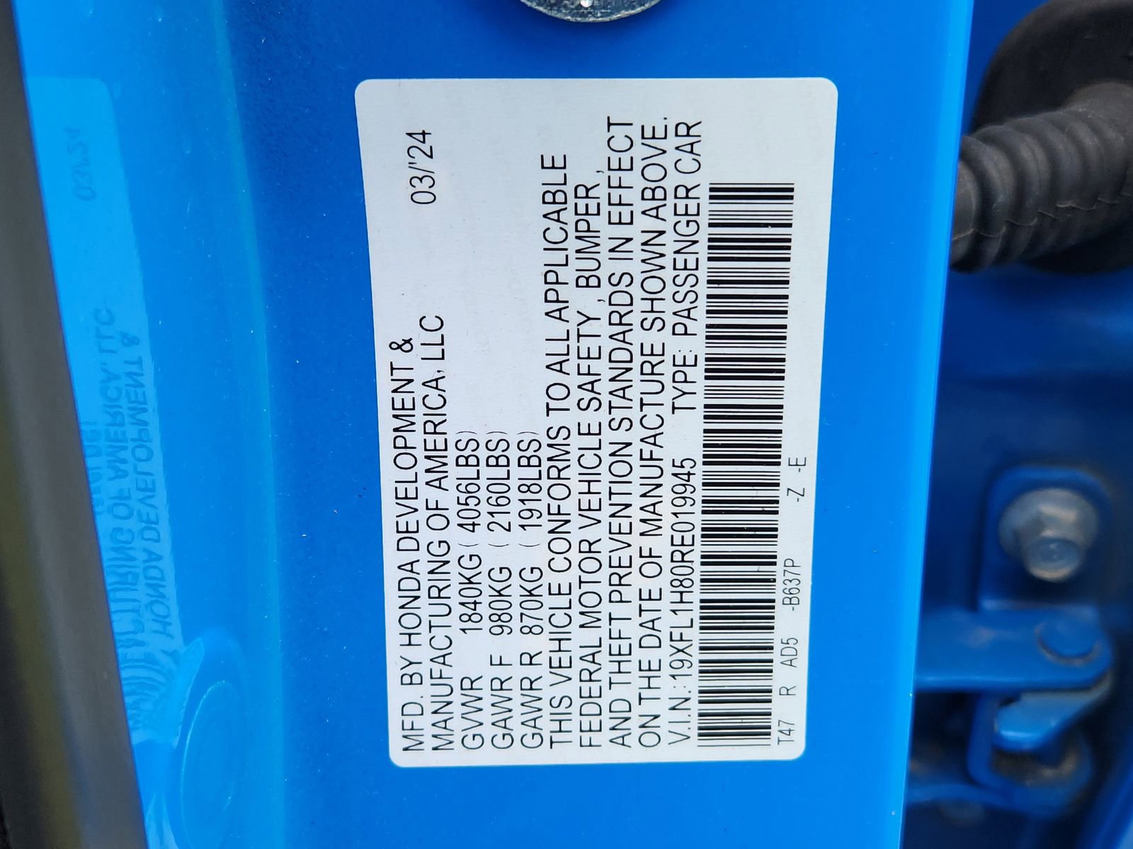Used 2024 Honda Civic Sport Touring image 19