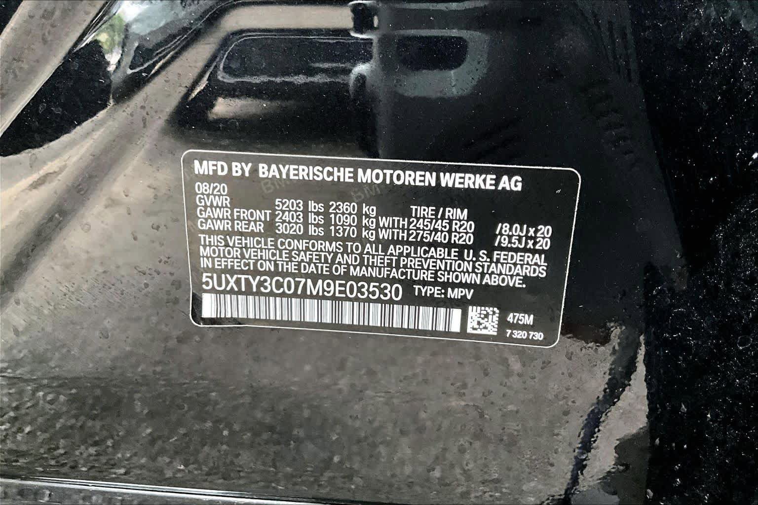 Used 2021 BMW X3 sDrive30i w/ Executive Package RWD image 31