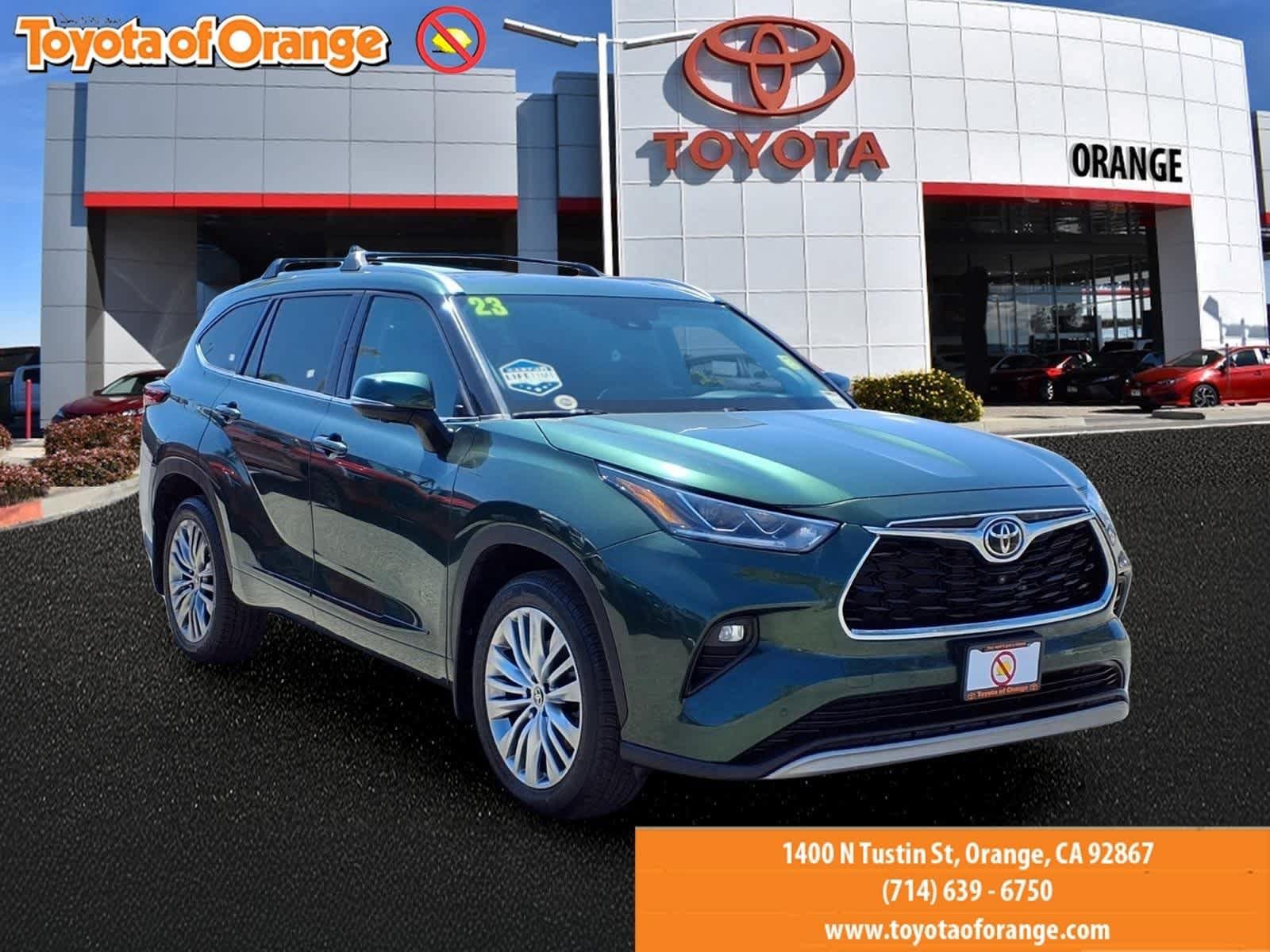 Used 2023 Toyota Highlander Platinum FWD video 1