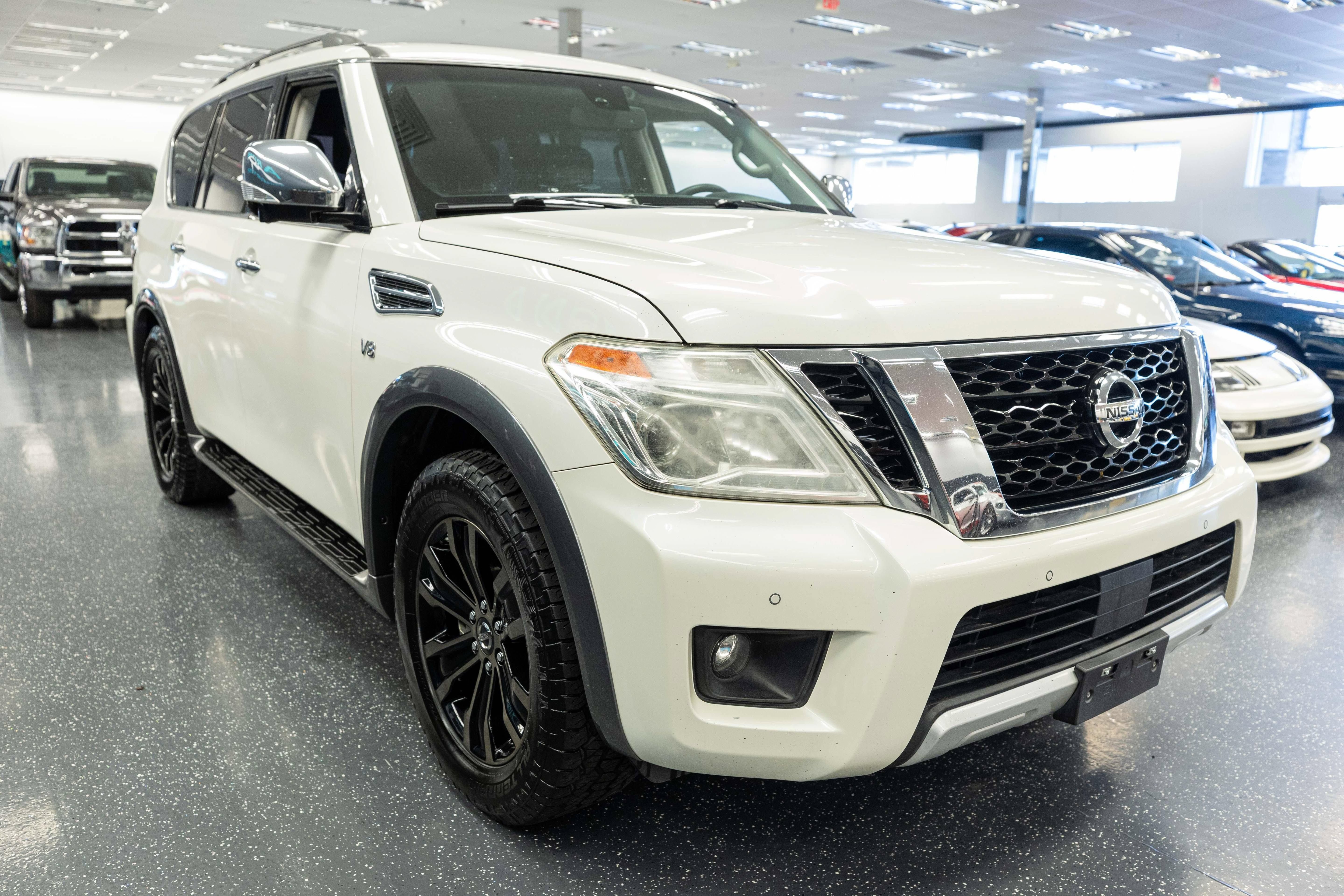 Used 2017 Nissan Armada Platinum w/ Captain Seat Package RWD image 3