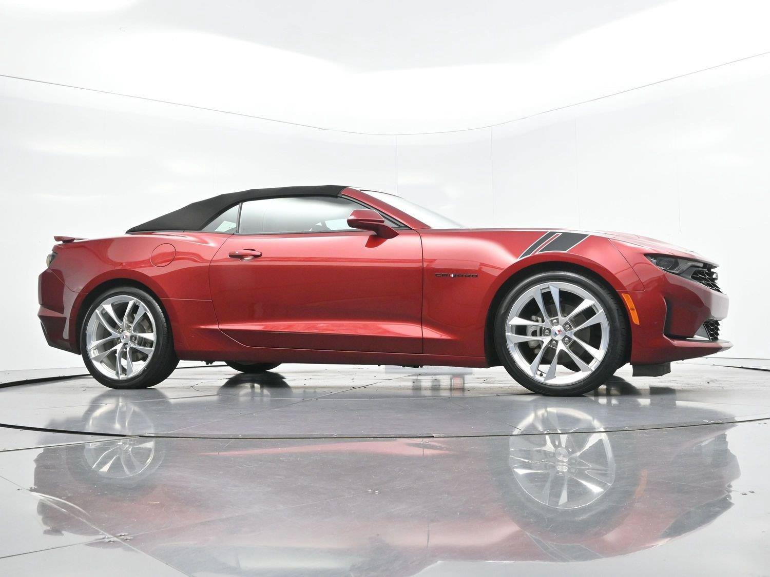 Used 2021 Chevrolet Camaro LT w/ Wild Cherry Design Package 1 RWD image 44