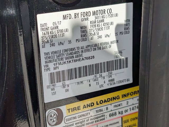 Used 2017 Ford Expedition EL Limited RWD image 14