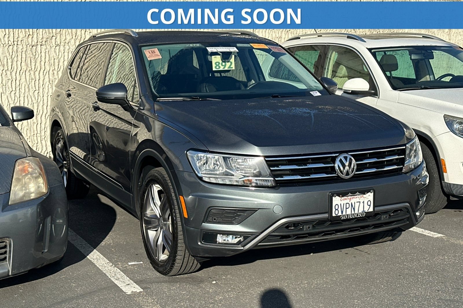 Used 2021 Volkswagen Tiguan SEL w/ 3rd Row Seat Package AWD/4WD image 1