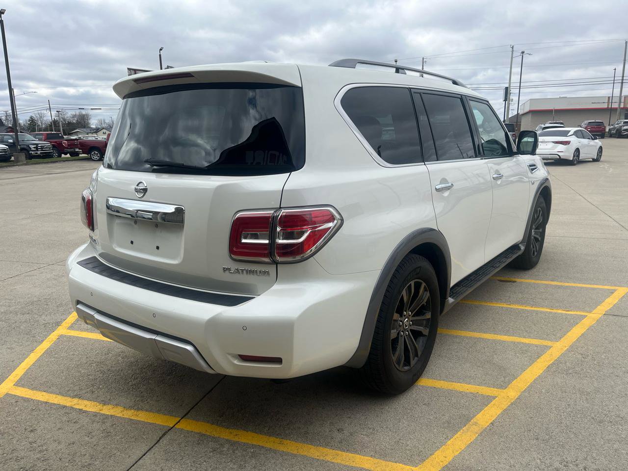 Used 2017 Nissan Armada Platinum w/ Captain Seat Package image 6