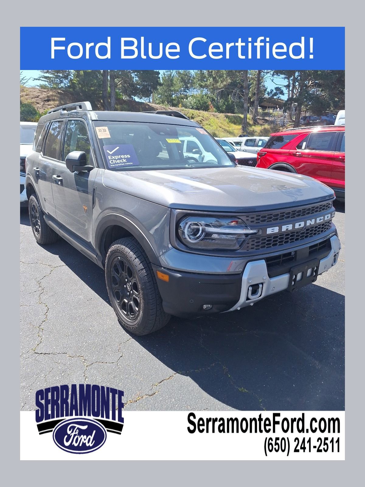 Certified 2025 Ford Bronco Sport Badlands AWD/4WD image 1