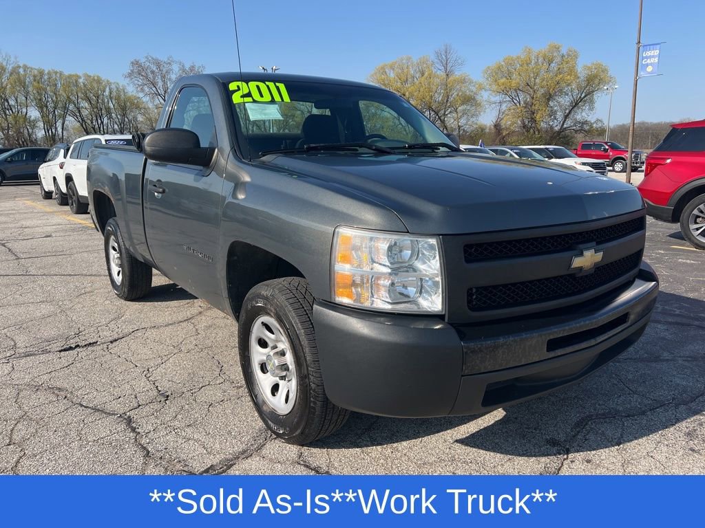 Used 2011 Chevrolet Silverado 1500 W/T RWD image 2