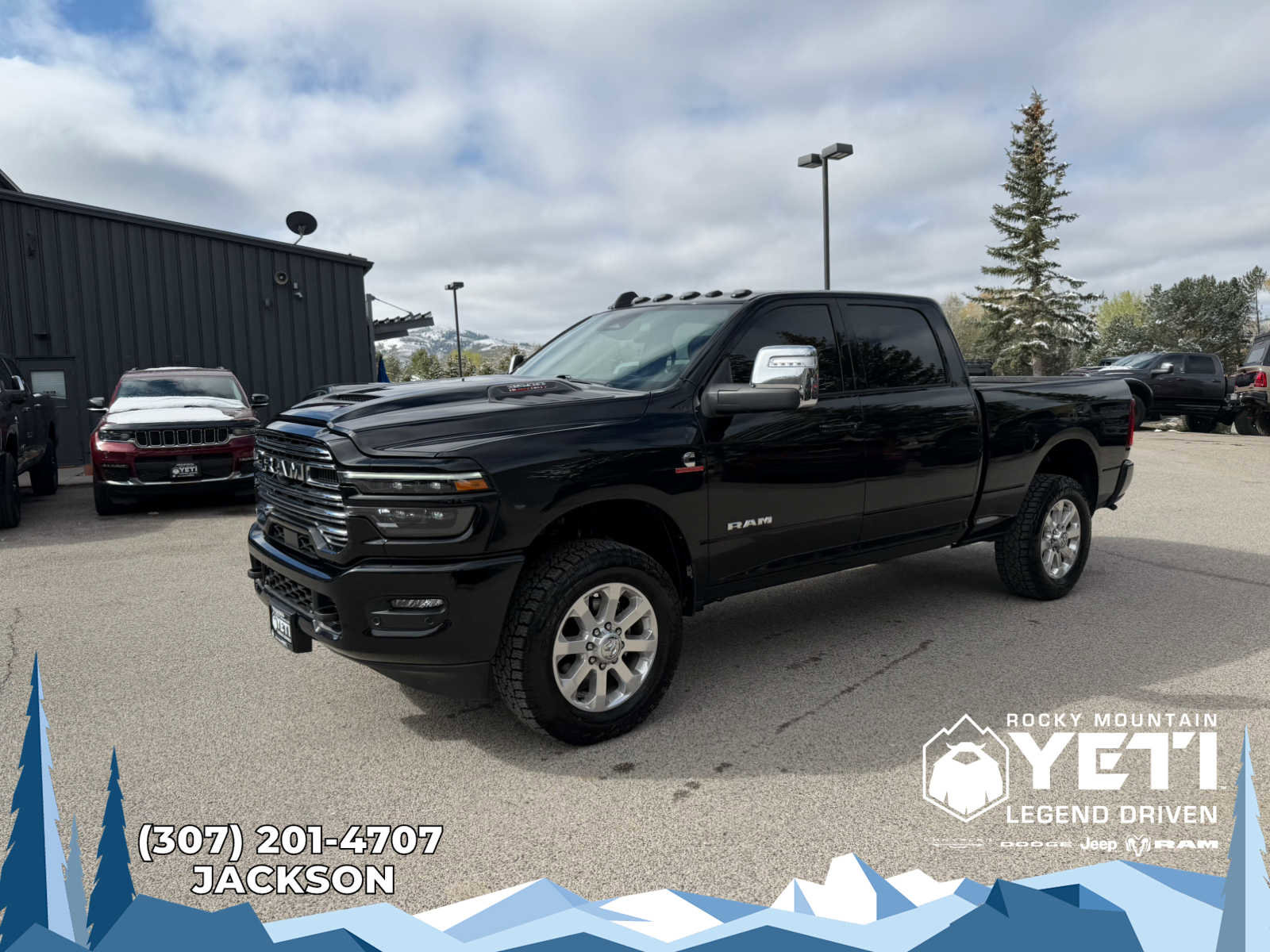 Used 2025 RAM 3500 Laramie w/ Sport Appearance Package AWD/4WD image 1