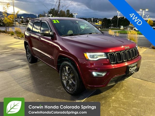 Used 2021 Jeep Grand Cherokee Limited w/ Quick Order Package 28K 80th