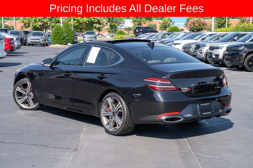 Used 2024 Genesis G70 3.3T Advanced w/ Sport Prestige Package AWD/4WD image 4
