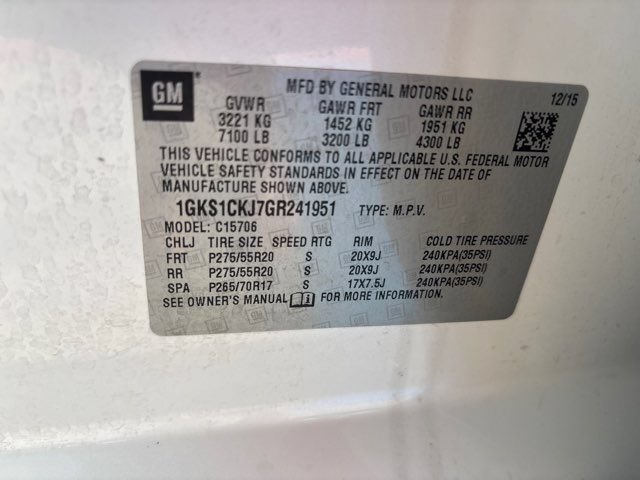 Used 2016 GMC Yukon Denali RWD image 61