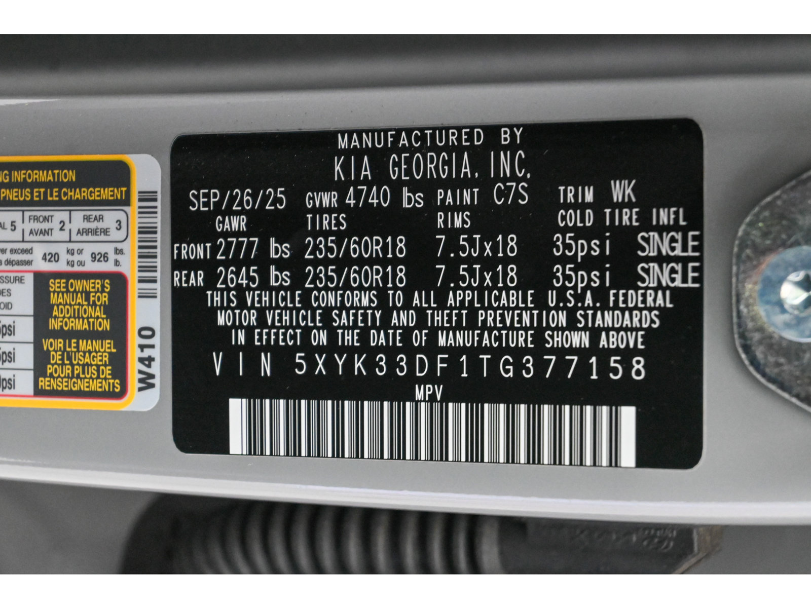 Used 2026 Kia Sportage EX w/ EX Panorama Roof Package FWD image 34