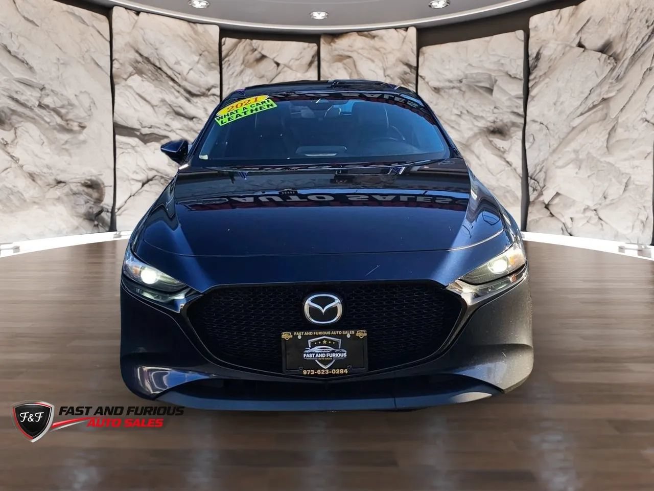 Used 2021 MAZDA MAZDA3 s AWD/4WD image 2