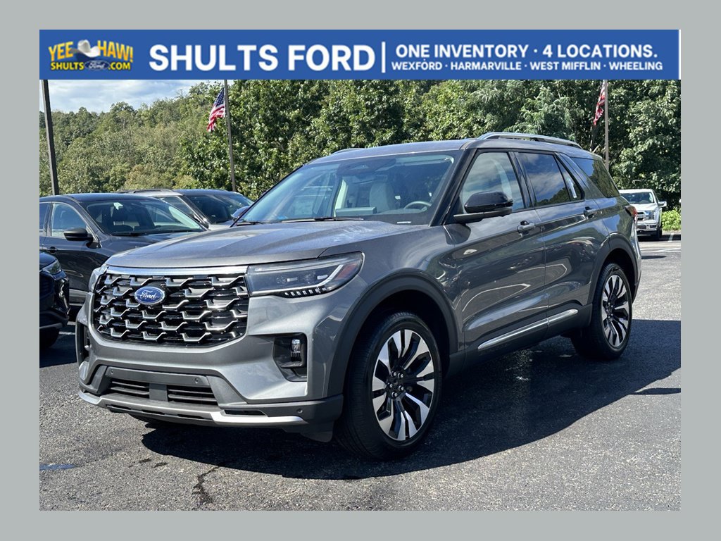 New 2026 Ford Explorer Platinum w/ LUX Leather Package
