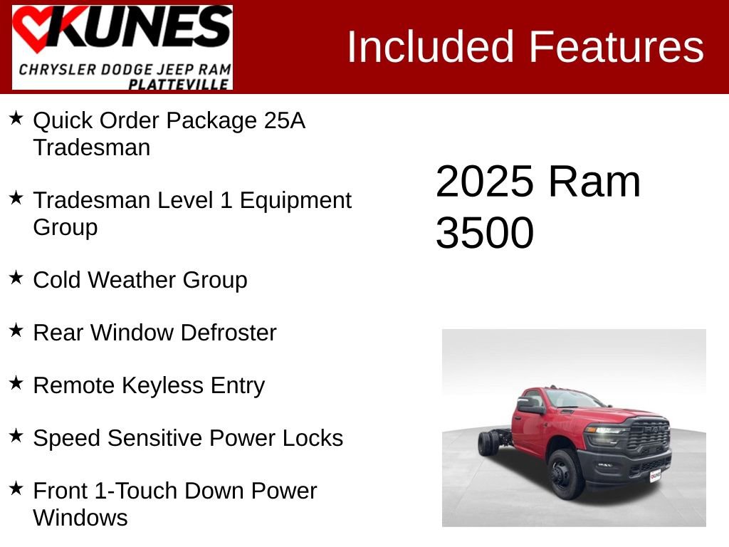 New 2025 RAM 3500 Tradesman image 2