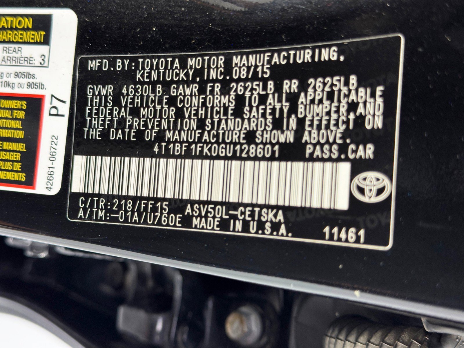 Used 2016 Toyota Camry SE image 36
