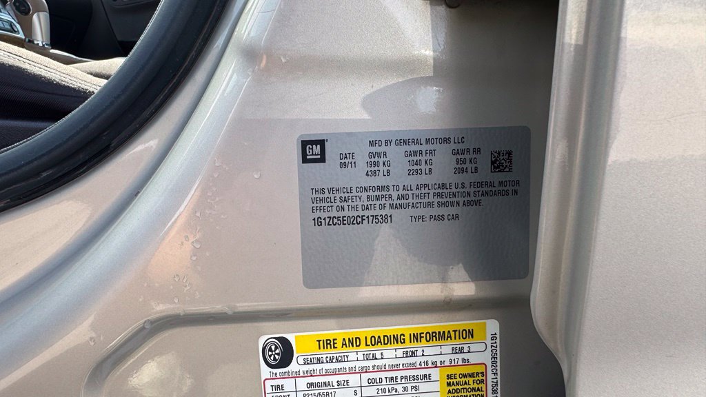 Used 2012 Chevrolet Malibu LT w/ Power Convenience Package FWD image 30