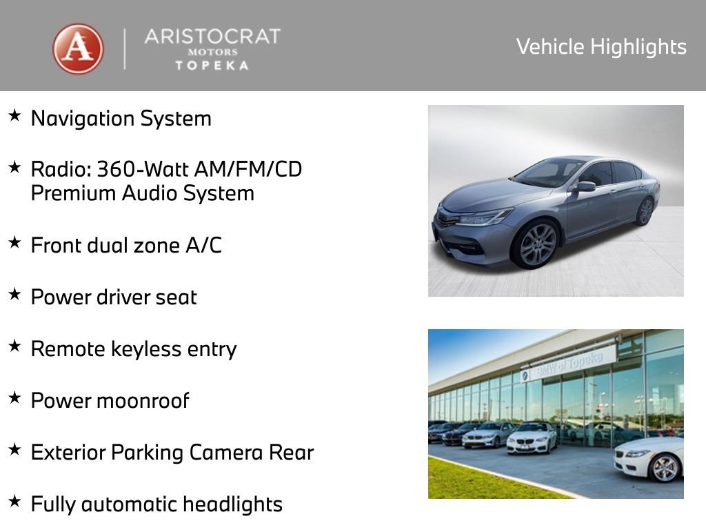 Used 2016 Honda Accord Touring image 2