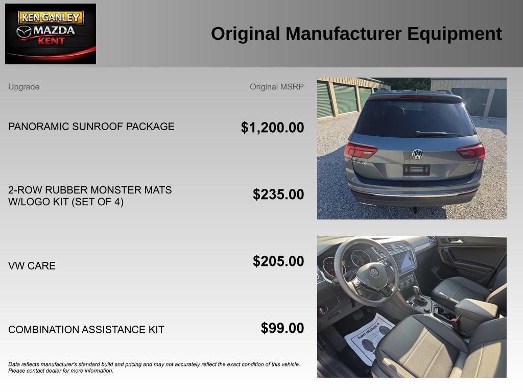 Used 2021 Volkswagen Tiguan SE w/ Panoramic Sunroof Package AWD/4WD image 7