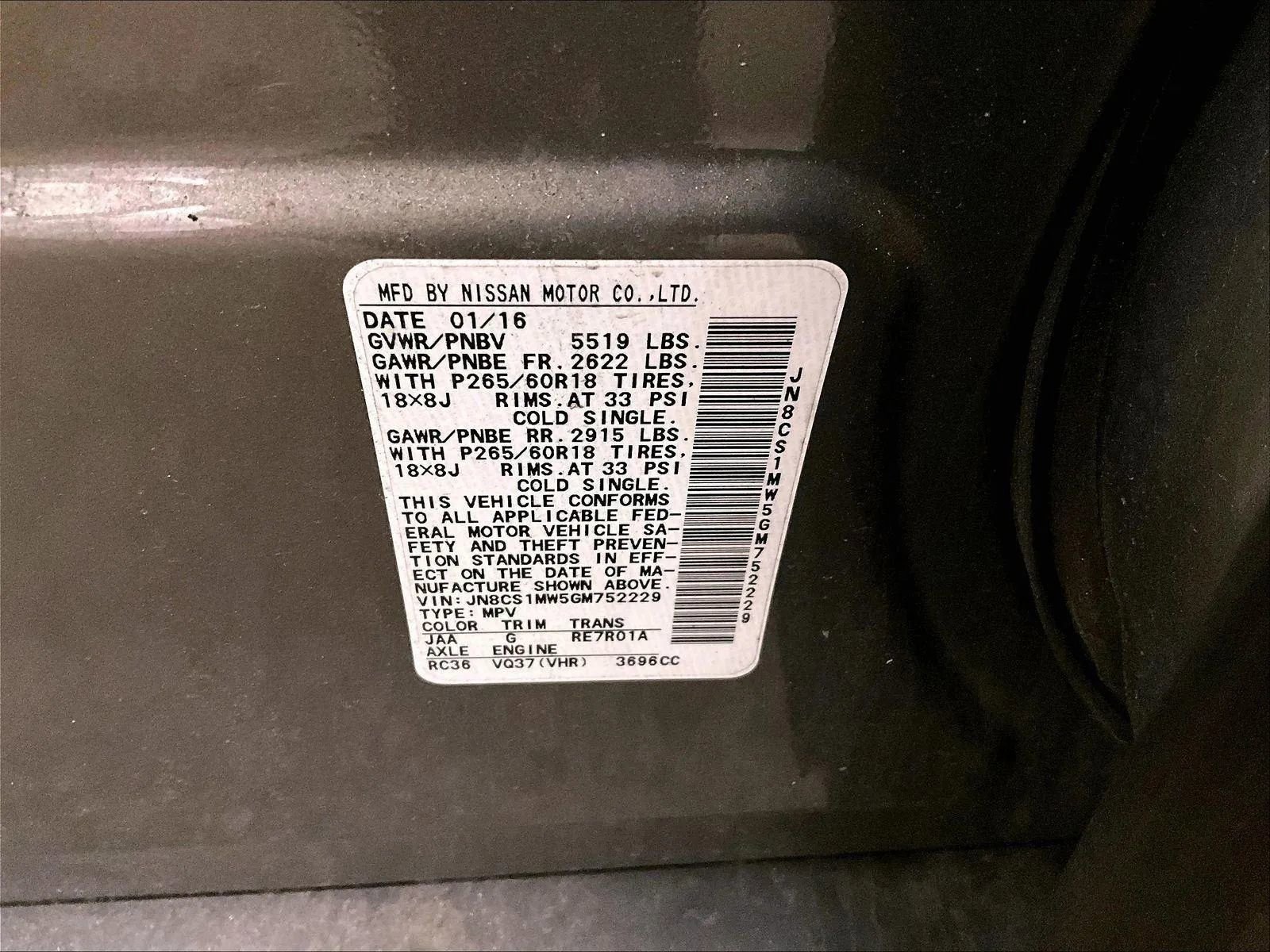 Used 2016 INFINITI QX70 AWD w/ Premium Package image 33
