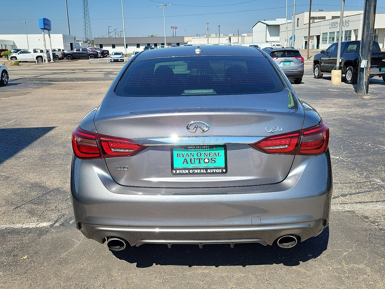 Used 2019 INFINITI Q50 Luxe w/ Essential Package (3.0T Luxe) image 4