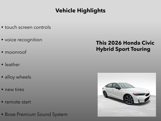 New 2026 Honda Civic Sport Touring image 15