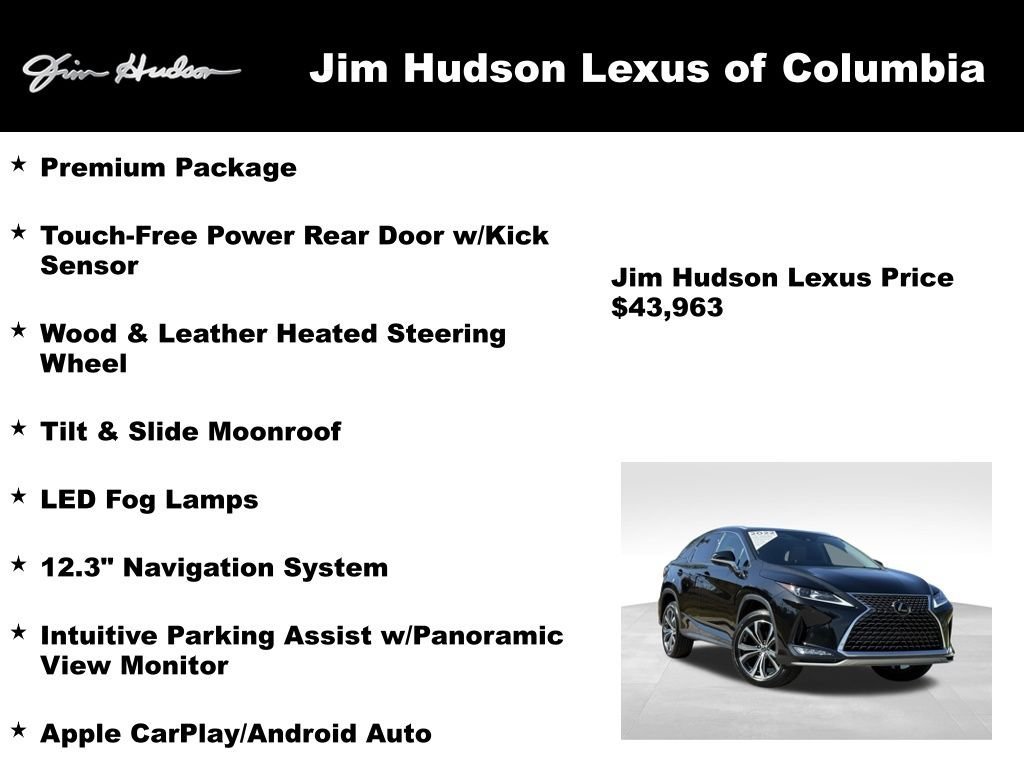 Certified 2022 Lexus RX 350 FWD w/ Premium Package image 4