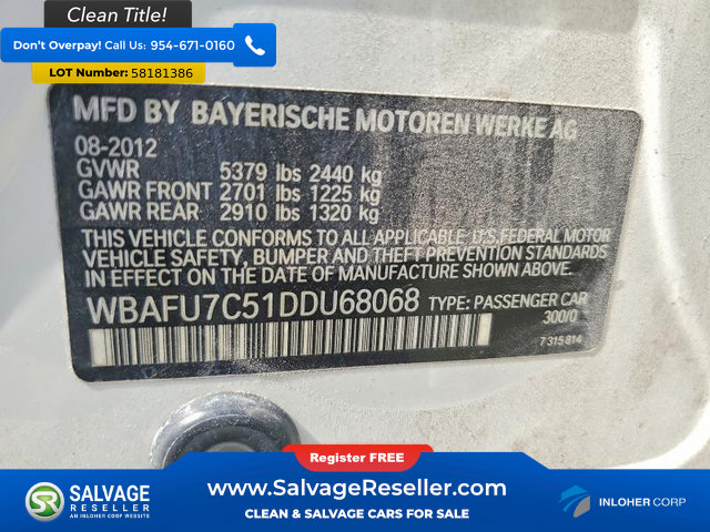 Used 2013 BMW 535i xDrive Sedan AWD/4WD image 16