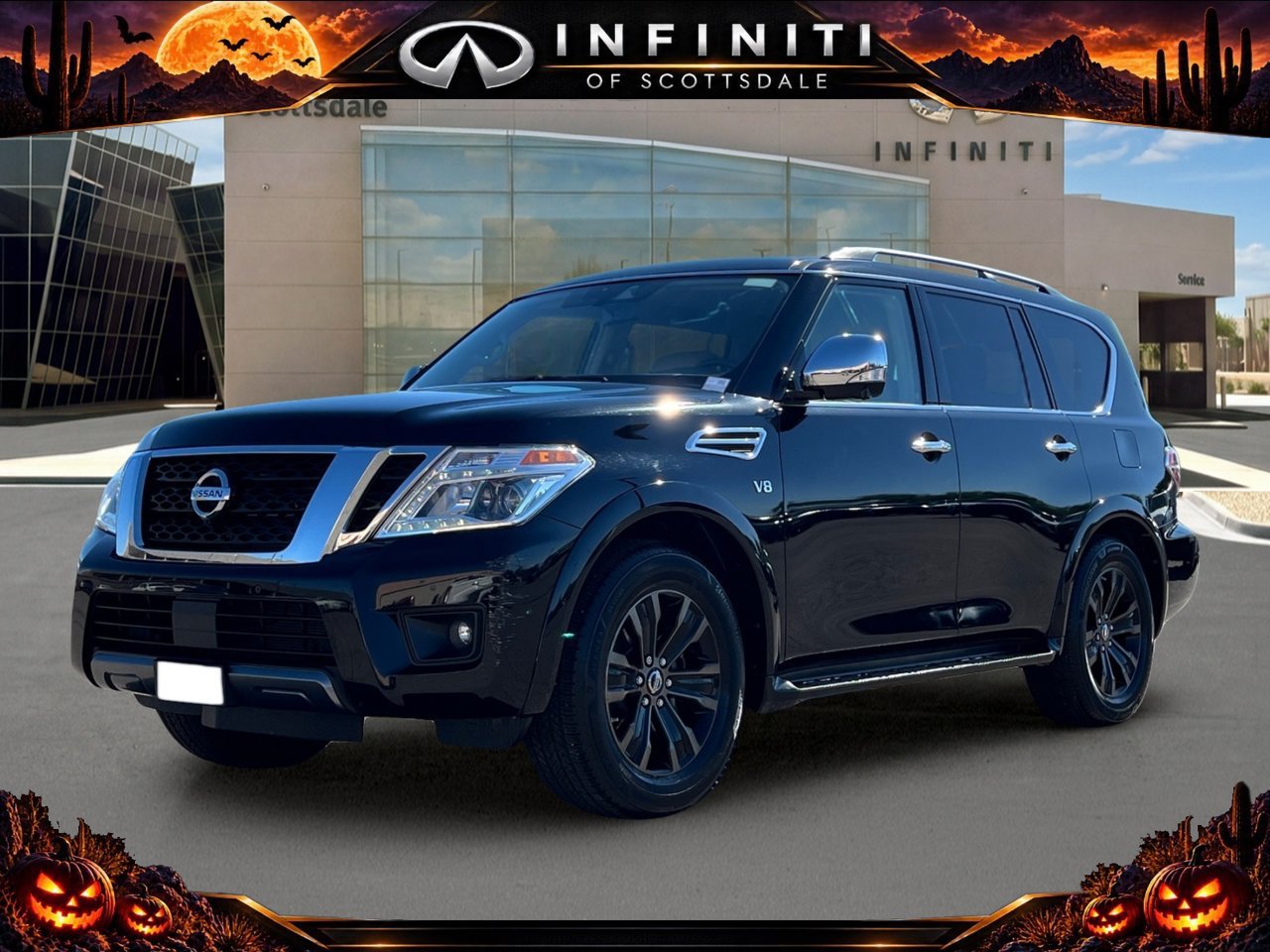 Used 2019 Nissan Armada Platinum w/ Captain's Chairs Package