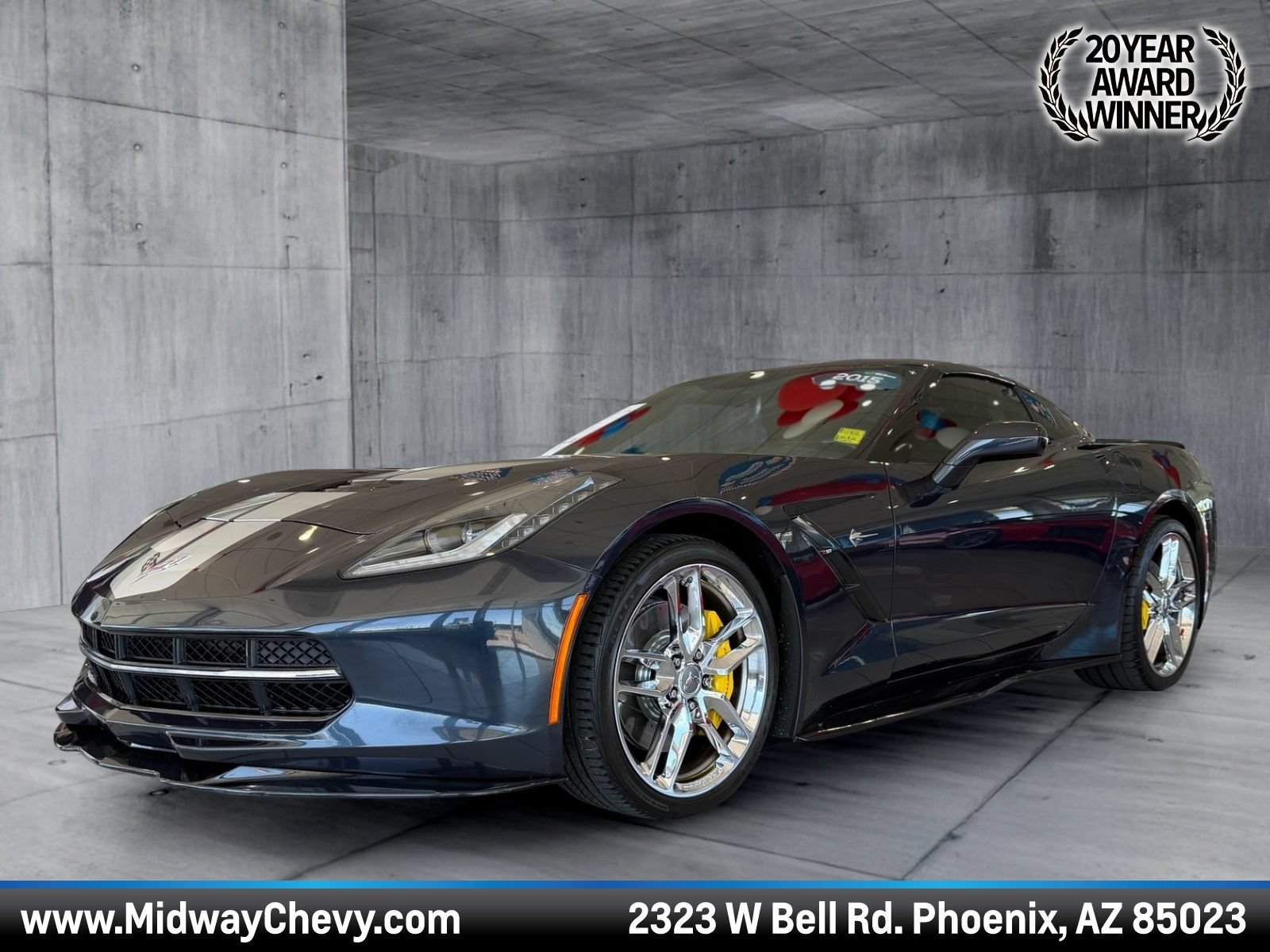 Certified 2015 Chevrolet Corvette Stingray Coupe w/ 3LT Preferred Equipment Group